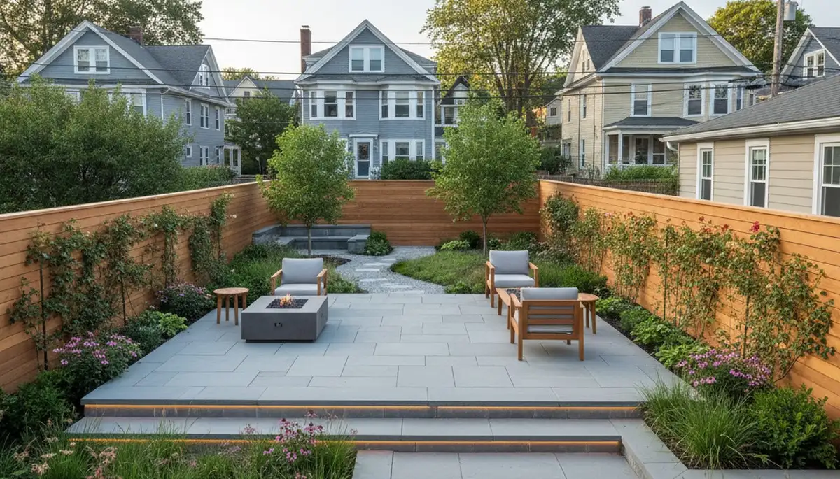 Boston, MA landscaping team providing professional lawn care and outdoor maintenance services